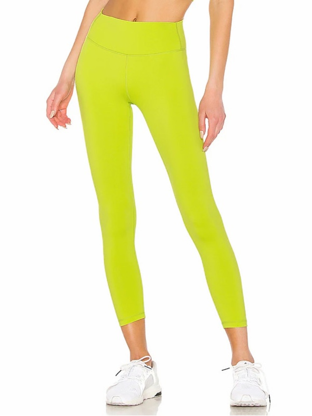 SPLITS59 Kinney High Waist Tight in Neon Green Womens Size S